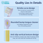 Dedicatedly Developed Compact Brush Head Children’s Toothbrush B518