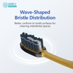 Spiral Wire Carbon Wire Quick Clean Toothbrush B903