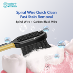 Spiral Wire Carbon Wire Quick Clean Toothbrush B903
