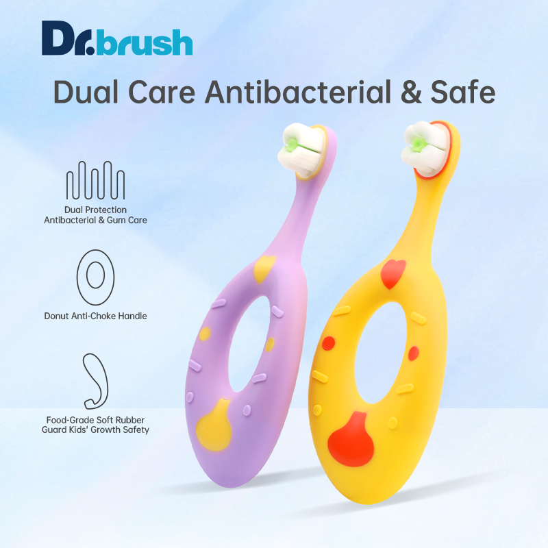 Dual Care Antibacterial Ultra-fine Bristle Kids...