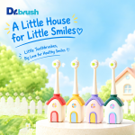 House-Shaped Children’s Toothbrush B555
