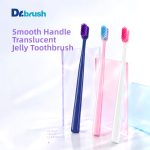 Smooth Handle Translucent Jelly Toothbrush B716