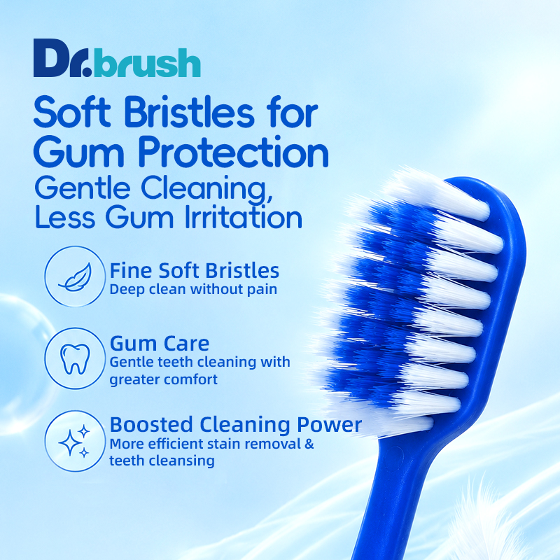 Roman Column Handle Cloud Soft Care Toothbrush B907